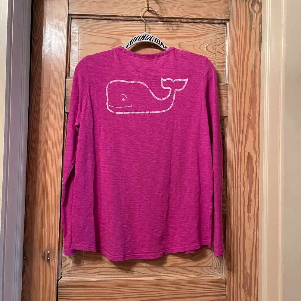 Vineyard Vines Women's Long Sleeve Tee * Pink Purple * NWT - Picture 2 of 12